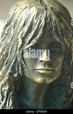 Buzios, Brazil: Brigitte Bardot statue Stock Photo