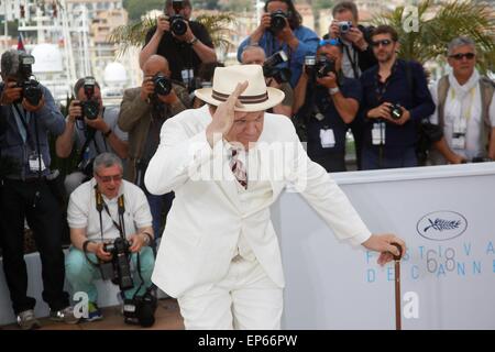 Cannes, Farnce. 14th May, 2015. US actor John C. Reilly attends the photocall of Tale Of Tales during the 68th Annual Cannes Film Festival at Palais des Festivals in Cannes, France, on 14 May 2015. Photo: Hubert Boesl - NO WIRE SERVICE - NO WIRE SERVICE - Credit:  dpa picture alliance/Alamy Live News Stock Photo