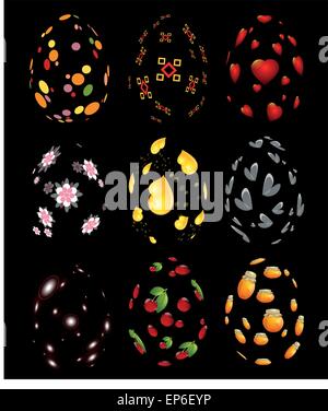 abstract patterns Stock Vector
