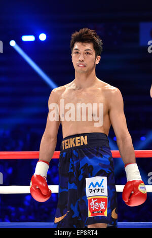 Tokyo, Japan. 1st May, 2015. Ryota Murata (JPN) Boxing : Ryota Murata of Japan before the 10R 162-pound weight bout at Ota-City General Gymnasium in Tokyo, Japan . © Hiroaki Yamaguchi/AFLO/Alamy Live News Stock Photo