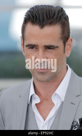 Cannes, France. 15th May, 2015. Colin Farrell Actor The Lobster, Photocall 68 Th Cannes Film Festival Cannes, France 15 May 2015 Dit78039 Credit:  Allstar Picture Library/Alamy Live News Stock Photo