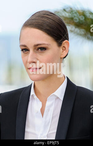 Cannes, France. 15th May, 2015. Angelica Papoulia at a photocall for 'The Lobster' 68th Cannes Film Festival 2015,  Palais Du Festival, Cannes, France  on 15th May 2015 Credit:  James McCauley/Alamy Live News Stock Photo