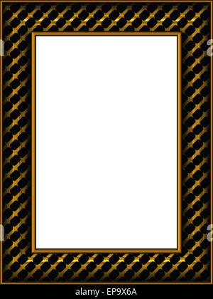Frame for painting and photography Isolated on white Stock Photo - Alamy