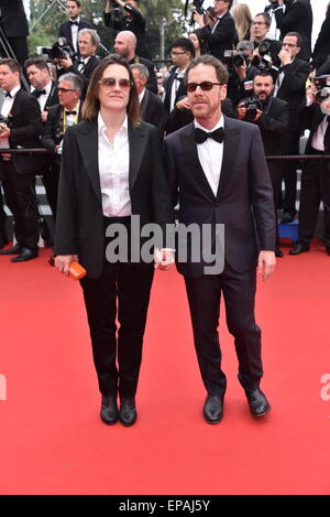 Ethan Coen, Tricia Cooke, attending the Red Carpet, Premiere Mad Max 3 Fury Road, 68th Cannes Film Festival, Festival de Cannes 2015, 14.05 .2015/picture alliance Stock Photo