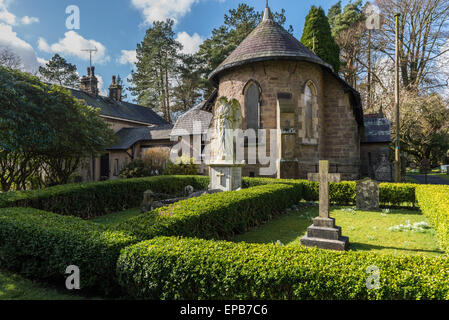 St Hubert's RC Church Dunsop Bridge Stock Photo