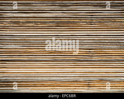 background formed from cardboard sheets stacked one on the other Stock Photo