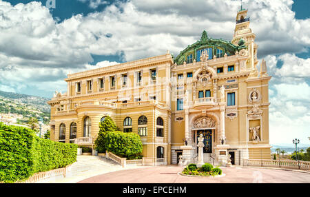 Monte-Carlo Casino and Opera House Stock Photo