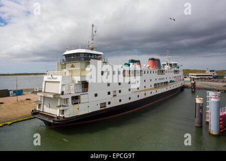 TESO ferry between Den Helder and Texel in Holland Stock Photo