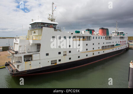 TESO ferry between Den Helder and Texel in Holland Stock Photo