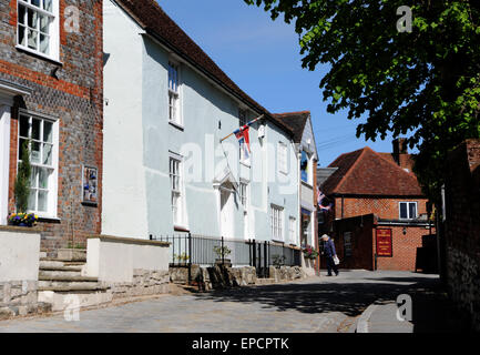 Hamble Southampton  Hampshire UK - Village of Hamble-Le-Rice Stock Photo