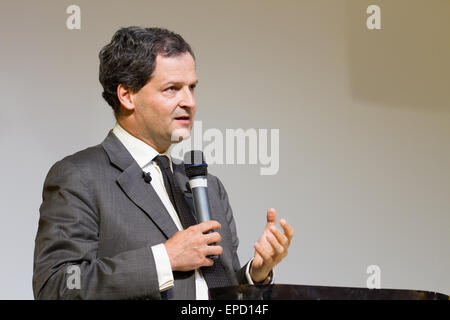 Sergio Jaramillo Caro, Alto comisinado para la paz visita Londres - High commissioner for peace visits London. Stock Photo