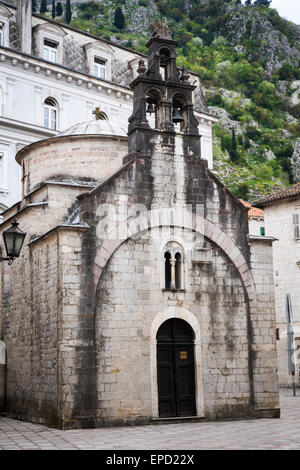 Church in Kotor Stock Photo