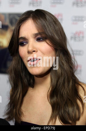 AFI FEST 2014  - screening of 'The Homesman' at Dolby Theatre - Arrivals  Featuring: Hailee Steinfeld Where: Los Angeles, California, United States When: 11 Nov 2014 Credit: FayesVision/WENN.com Stock Photo