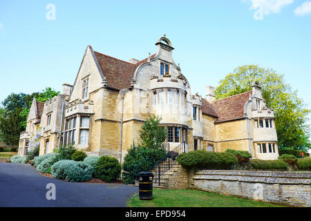 Rushden Hall The Town Council Offices Within Hall Park Rushden Northamptonshire UK Stock Photo