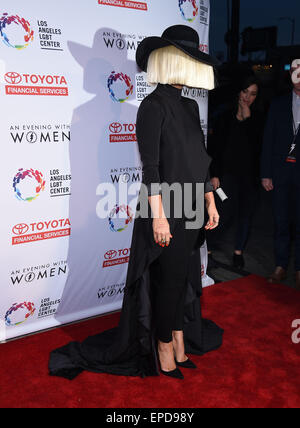 Hollywood, California, USA. 16th May, 2015. Sia arrives for the An Evening With Women at the Palladium. Credit:  Lisa O'Connor/ZUMA Wire/Alamy Live News Stock Photo