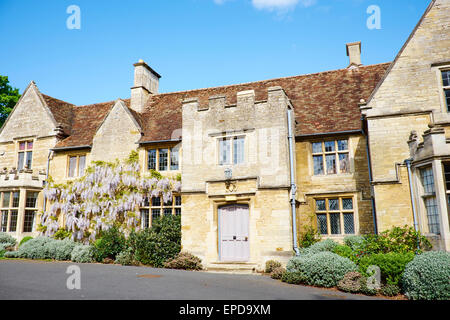 Rushden Hall The Town Council Offices Within Hall Park Rushden Northamptonshire UK Stock Photo