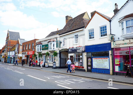 High Street St Neots Cambridgeshire UK Stock Photo