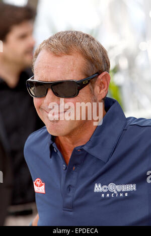 Actor Chad McQueen attends the photocall of Steve McQueen: The Man & Le Mans at the 68th Annual Cannes Film Festival at Palais des Festivals in Cannes, France, on 16 May 2015. Photo: Hubert Boesl - NO WIRE SERVICE Stock Photo