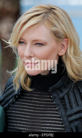 Cannes, France. 17th May, 2015. Cate Blanchett Actress Carol, Photocall 68 Th Cannes Film Festival Cannes, France 17 May 2015 Dit78463 Credit:  Allstar Picture Library/Alamy Live News Stock Photo