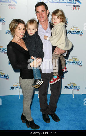 Disney On Ice Presents Frozen  Featuring: Dylan Walsh,Family Where: New York, New York, United States When: 11 Nov 2014 Credit: WENN.com Stock Photo