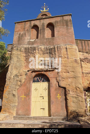 Monolithic church, Ethiopia, Africa Stock Photo