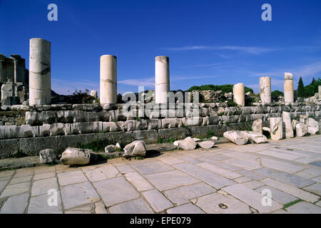 Turkey, Ephesus, sacred street Stock Photo