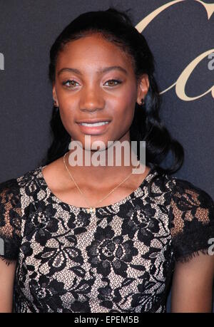 The Maison Cartier celebrates 100th anniversary of their Emblem La Panthere De Cartier! at Skylight Clarkson Sq - Arrivals  Featuring: Mo'ne Davis Where: Brooklyn, New York, United States When: 12 Nov 2014 Credit: PNP/WENN.com Stock Photo