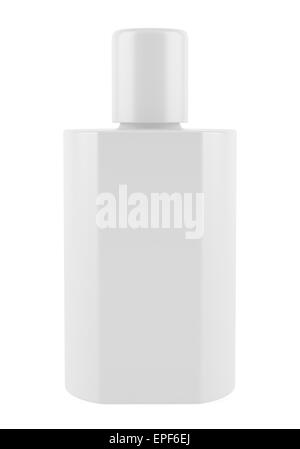 blank shampoo bottle on white isolated background Stock Photo - Alamy