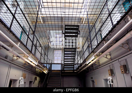 Shepton Mallet Prison, Somerset. When it closed in 2013, it was the United Kingdom's oldest operating prison. Stock Photo