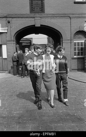 Stockport Air Disaster was the crash of a Canadair C-4 Argonaut aircraft owned by British Midland Airways, registration G-ALHG, near the centre of Stockport, Greater Manchester, England on Sunday 4 June 1967. 72 of the 84 aboard were killed in the acciden Stock Photo