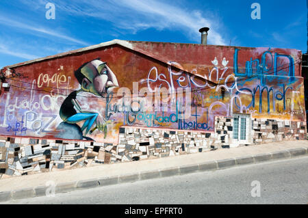 Murals, San Isidro, Orihuela, Spain Stock Photo