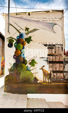 Murals, San Isidro, Orihuela, Spain Stock Photo