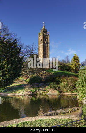 Cabot Tower on Brandon Hill, Bristol, UK Stock Photo
