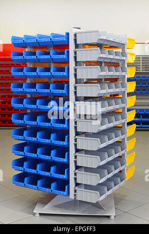 Organizer storage cart Stock Photo