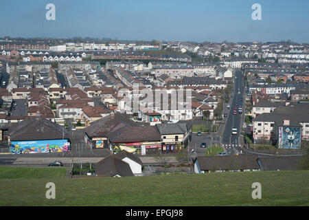 Mural Creggan Derry Northern Ireland Stock Photo - Alamy