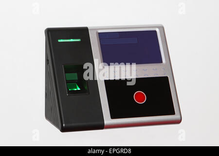Fingerprint scanner Stock Photo
