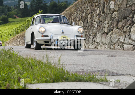 south tyrol classic cars 2014 Porsche 356 B Stock Photo