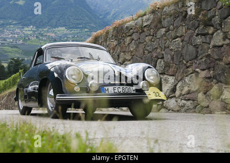 south tyrol classic cars 2014 Porsche 356 2 Stock Photo