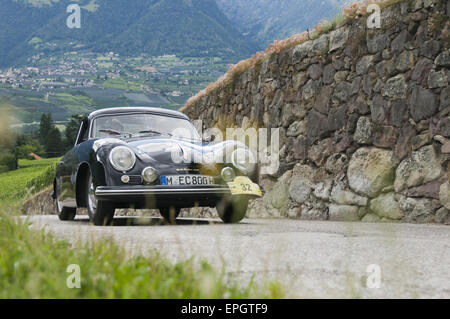 south tyrol classic cars 2014 Porsche 356 1 Stock Photo