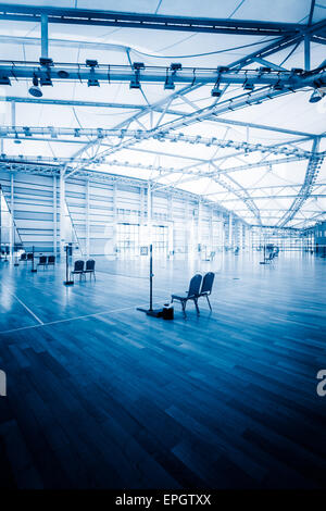 badminton court indoor shuttlecock Stock Photo - Alamy