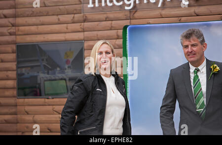 Zara Phillips attends RHS Chelsea flower show 2015 Stock Photo