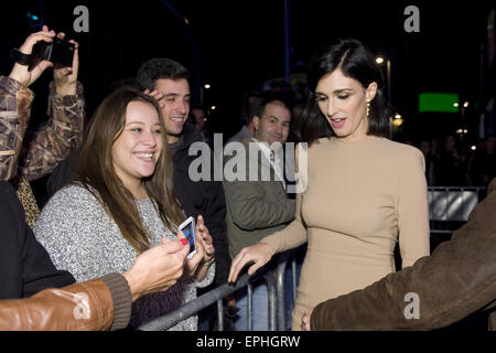 Madrid Premiere of 'La Ignorancia de la Sangre' at the Capitol Cinema - Arrivals  Featuring: Paz Vega Where: Madrid, Spain When: 13 Nov 2014 Credit: Oscar Gonzalez/WENN.com Stock Photo