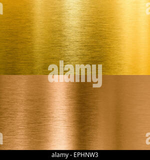 gold and bronze metal texture backgrounds Stock Photo