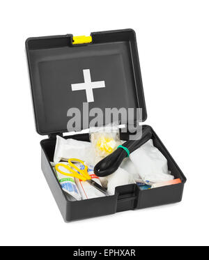 First aid kit Stock Photo