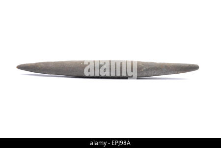 Sharpening stones on white Stock Photo