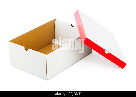 Opened box Stock Photo