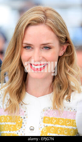 Cannes, France. 19th May, 2015. Emily Blunt Actress Sicario, Photocall 68 Th Cannes Film Festival Cannes, France 19 May 2015 Dit78723 Credit:  Allstar Picture Library/Alamy Live News Stock Photo