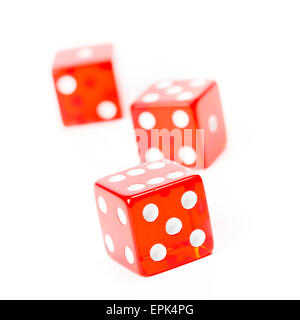 red dice Stock Photo