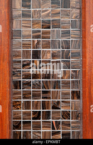 Marble mosaic tiles Stock Photo