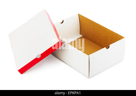 Opened box Stock Photo